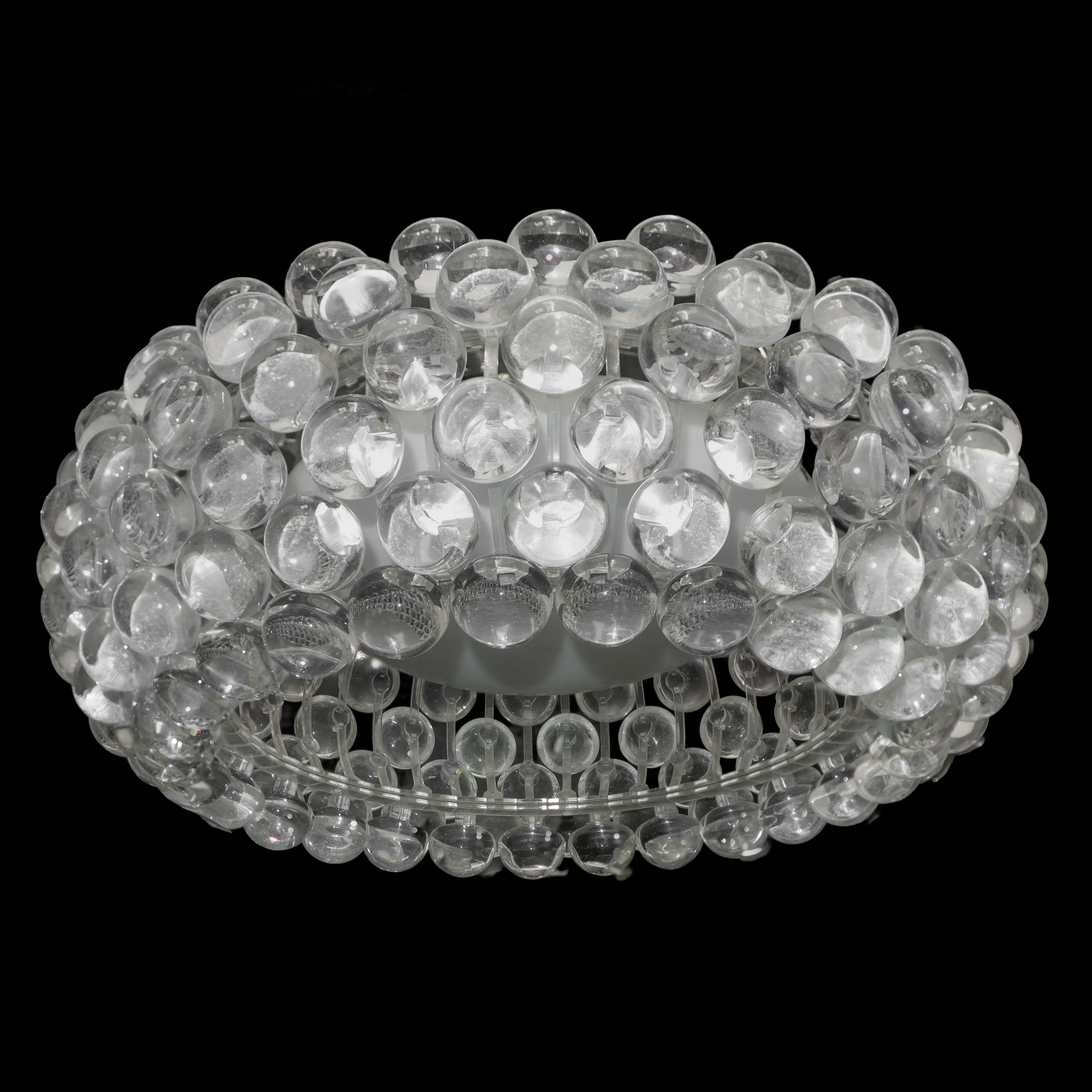 Foscarini - Caboche Plus Media Lampada a Sospensione con Sfere in Polimetilmetacrilato, Forma Anu...