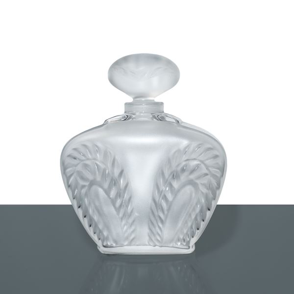 Lalique France - Bottiglia da profumo in cristallo satinato Dahlia 