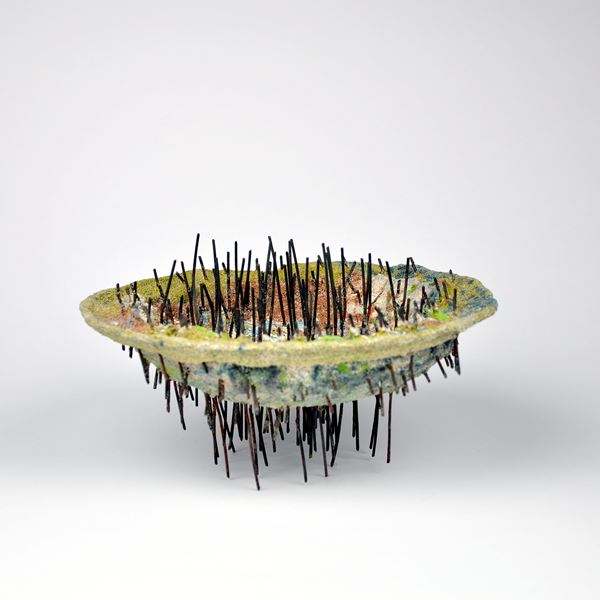 Candido Fior : Senza Titolo  (1992)  - Smalto 292 - Asta Asta Collezione Ceramiche Postmoderne PrimeDiCopertina - Casa d'aste La Rosa