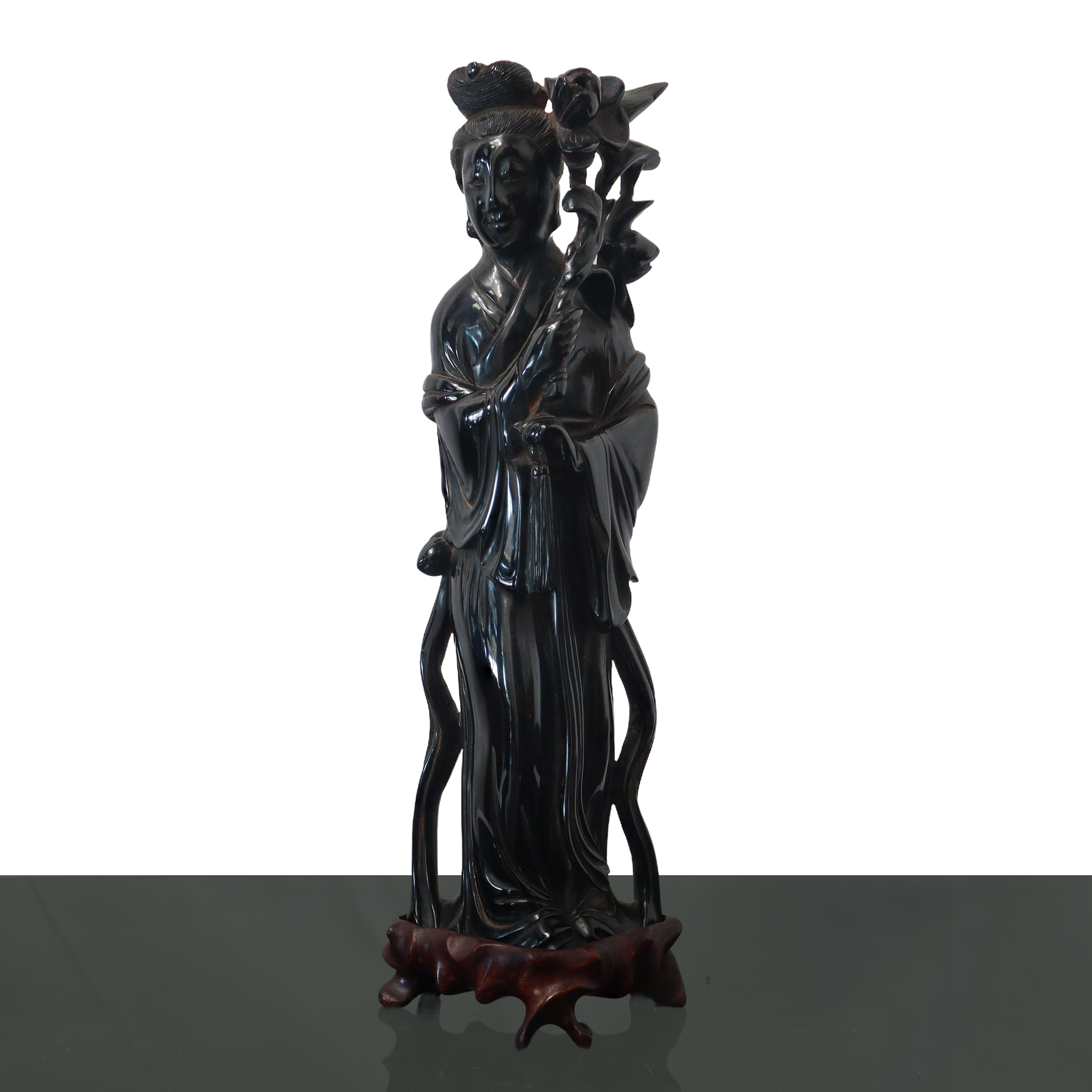 Coppia di Guanyin in Bachelite