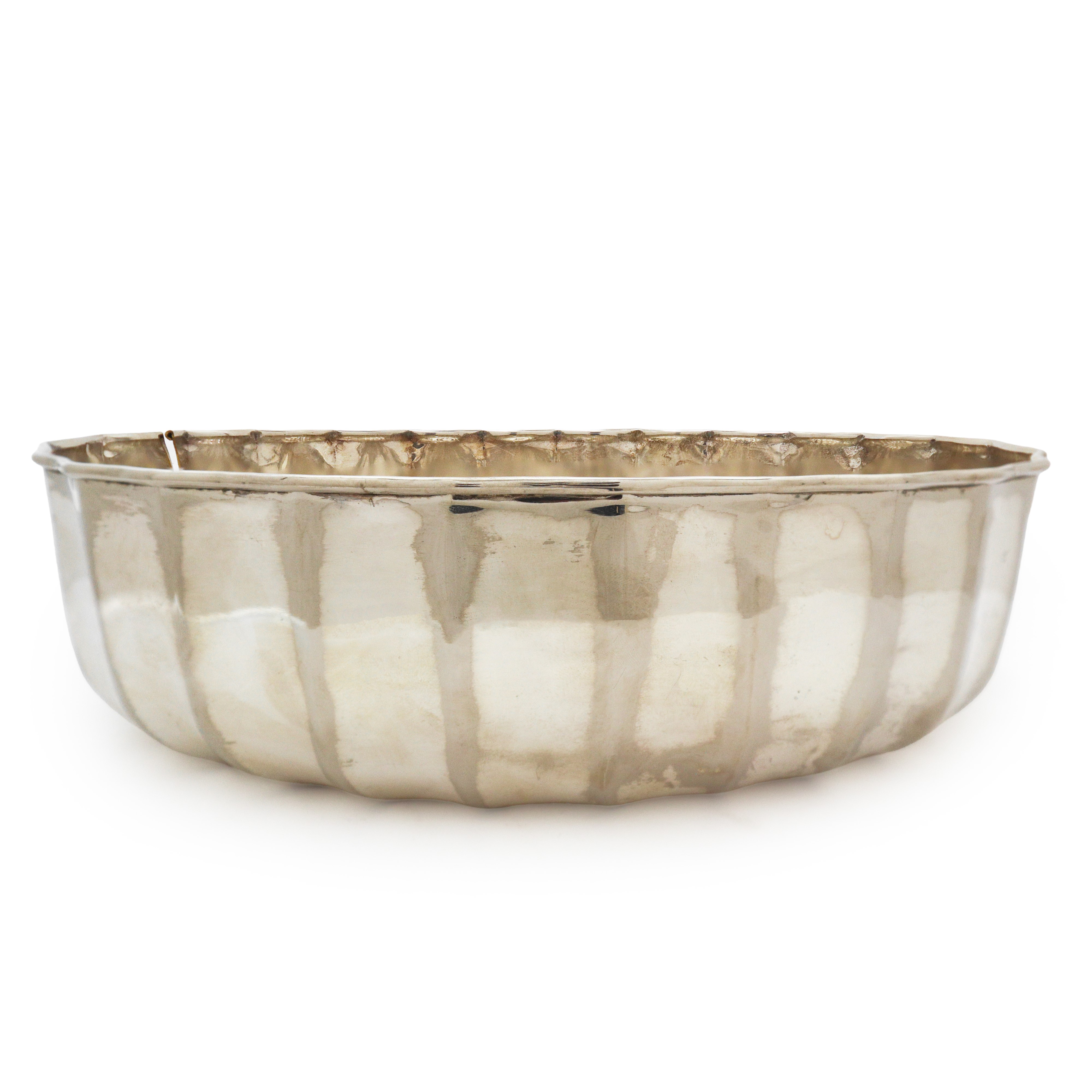 Portadolci in argento 800 ovale