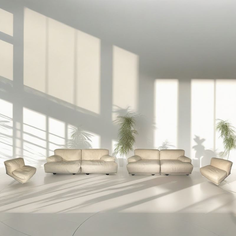 Coppia di divani Fiandra e due poltrone