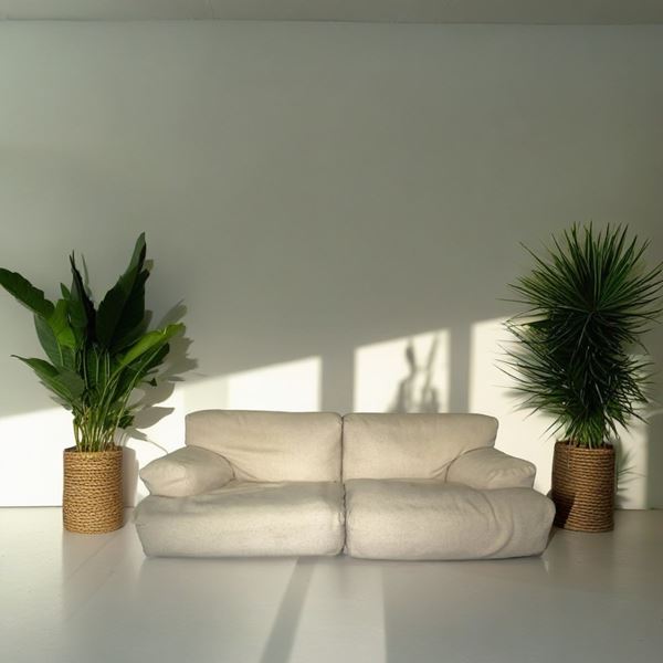 Vico Magistretti per Cassina - Fiandra two-seater sofa