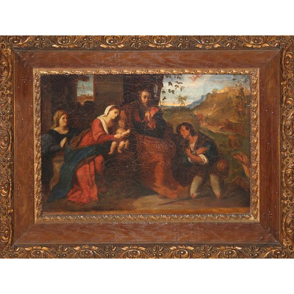 Adorazione dei pastori, copia da Palma il Vecchio