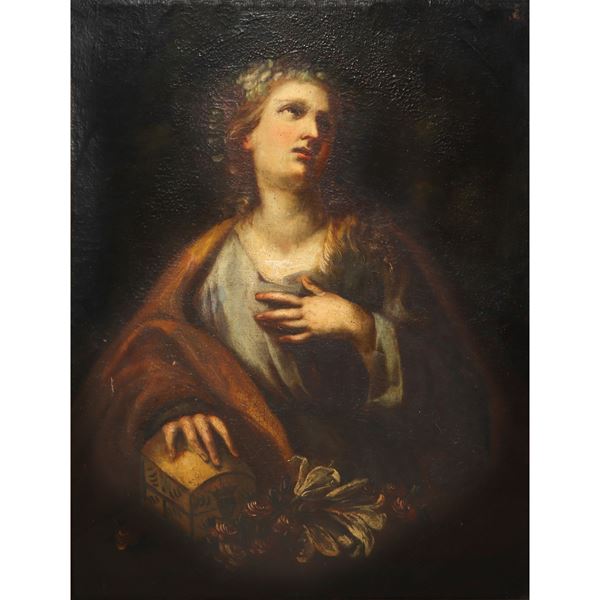 Saint Agatha with casket