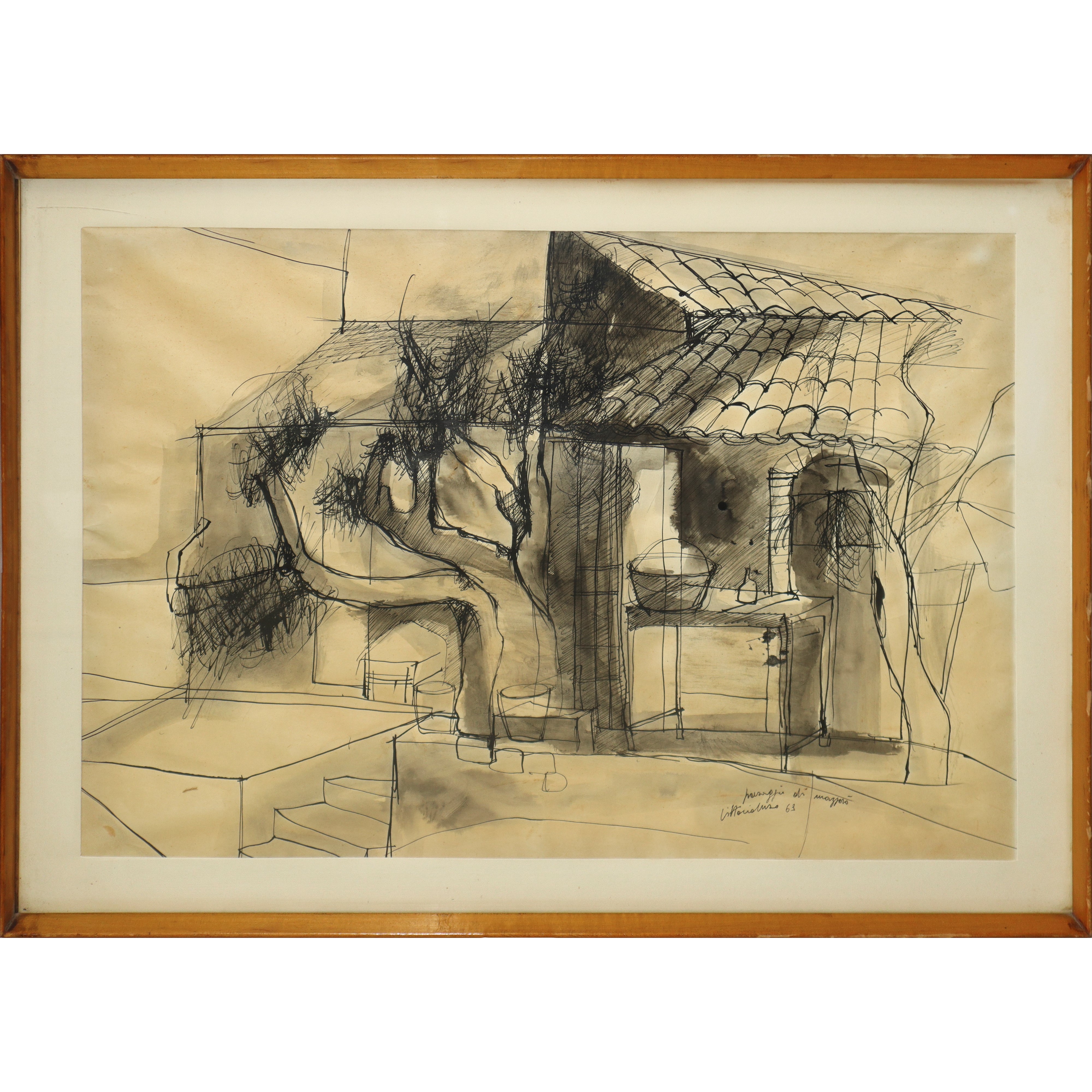 Vittorio Urso - Paesaggio di Mazzarò