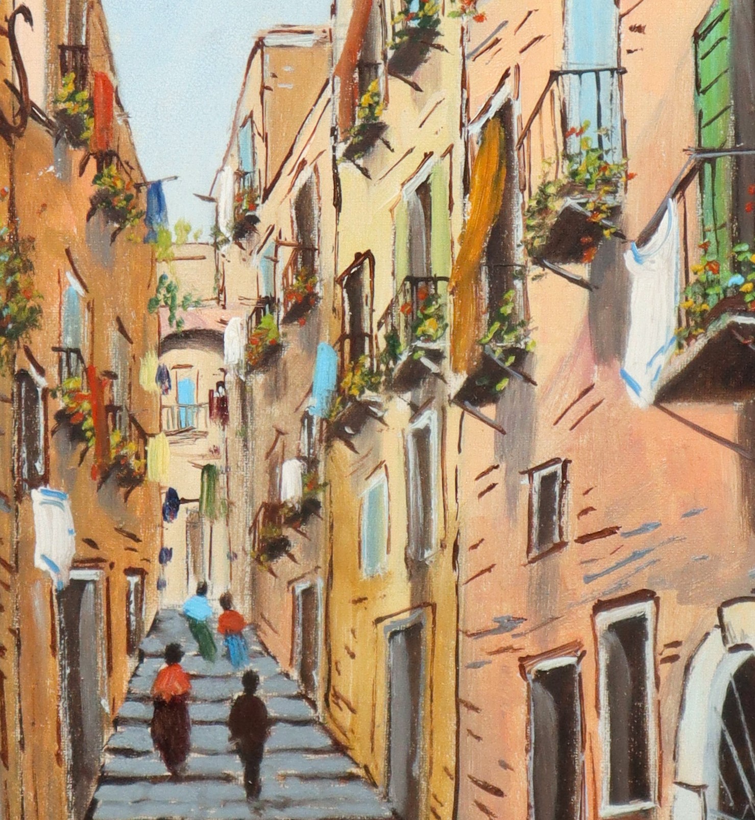 Vicolo con passanti