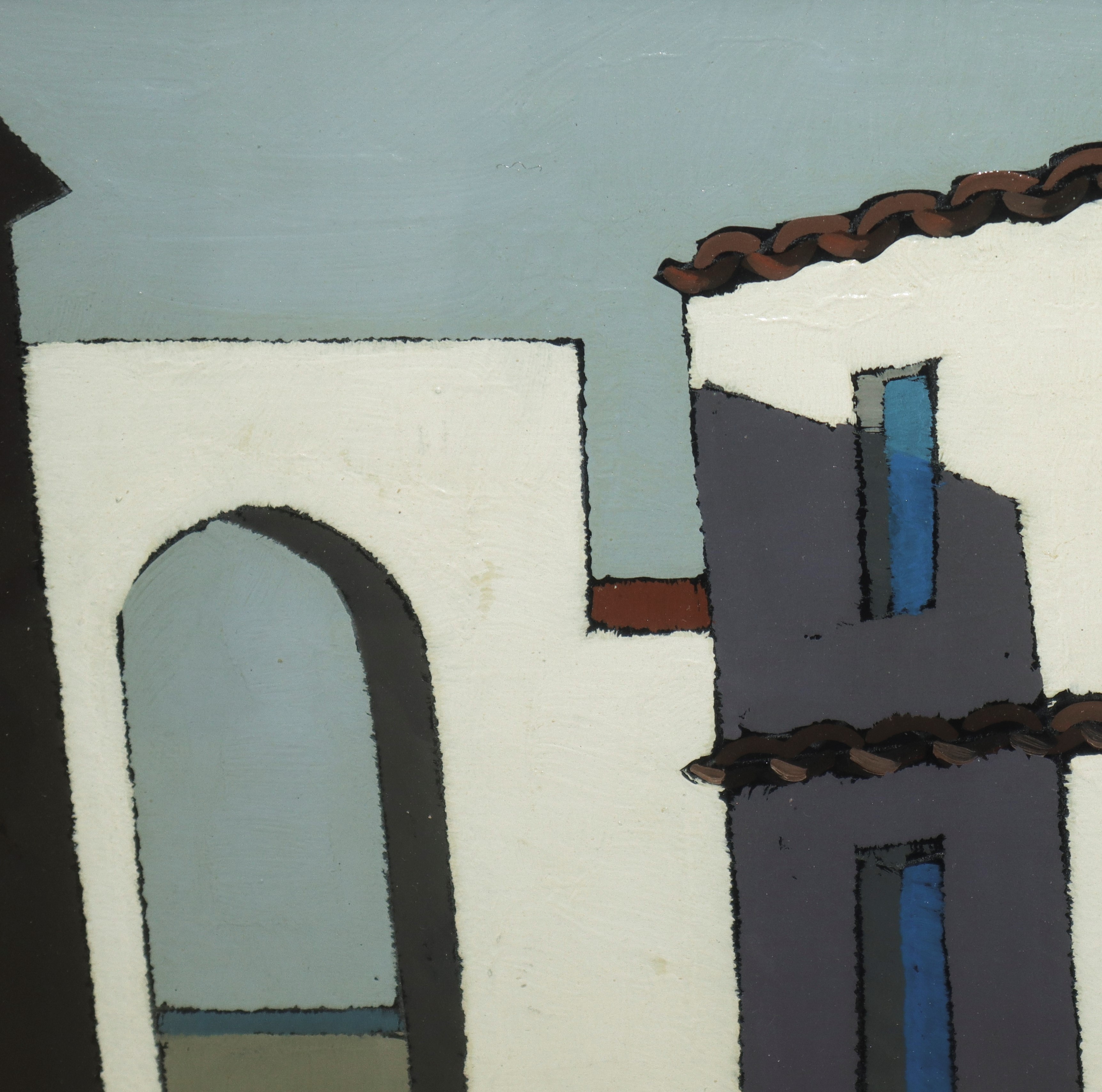 Paesaggio con Case