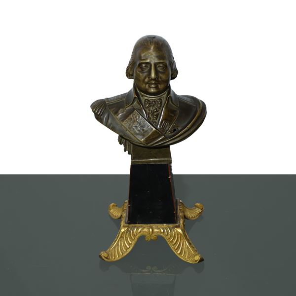 ‘Luigi XVIII’ , scultura in bronzo