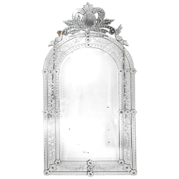 Murano glass mirror