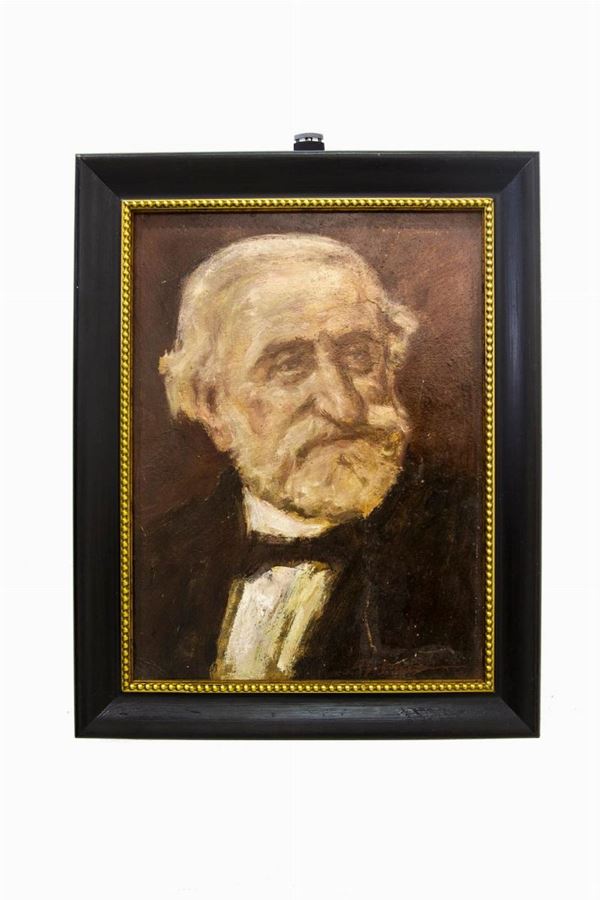 Portrait of Giuseppe Verdi