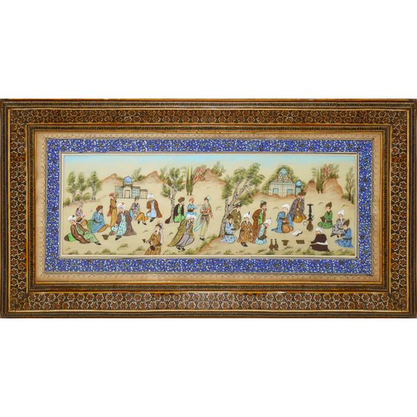 Persian life scene