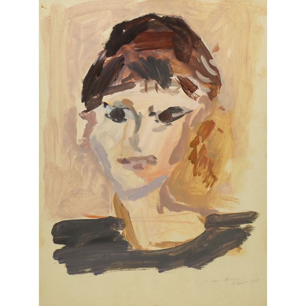 Ernesto Treccani - Woman's face