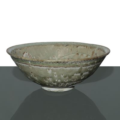 Ciotola Graffita in Ceramica “celadon”