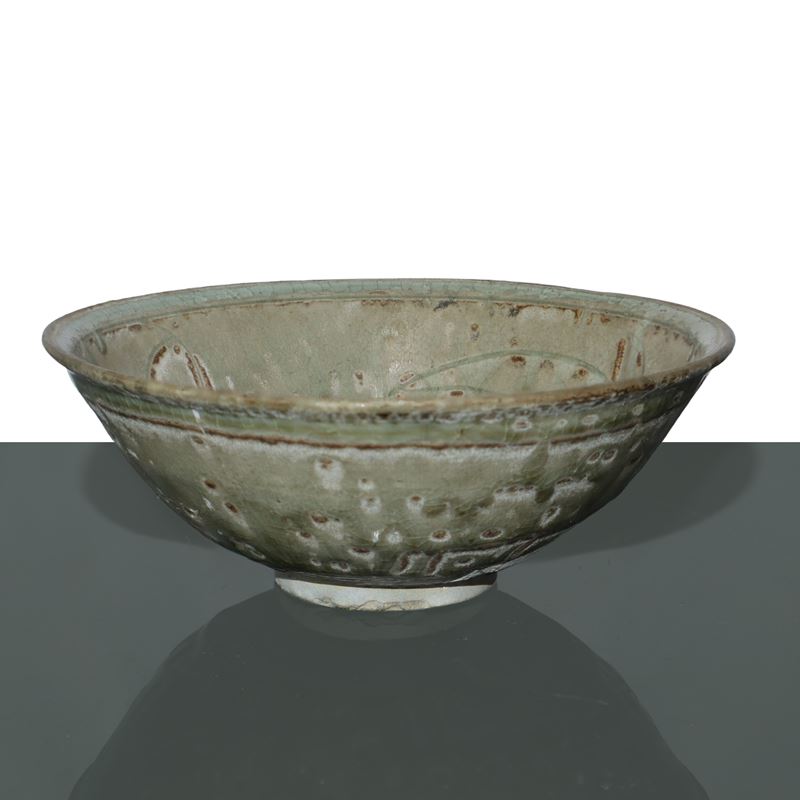 Ciotola Graffita in Ceramica “celadon”