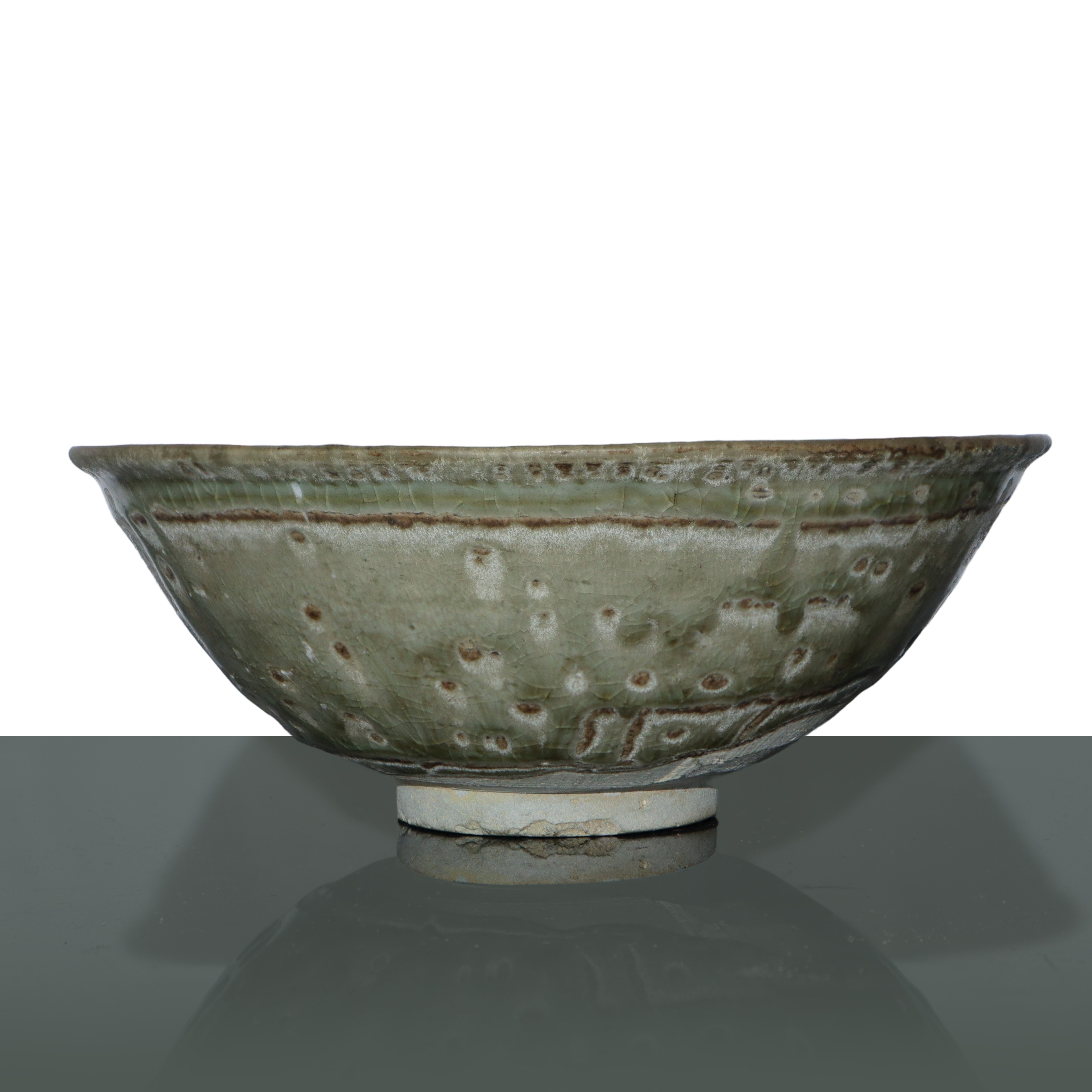 Ciotola Graffita in Ceramica “celadon”