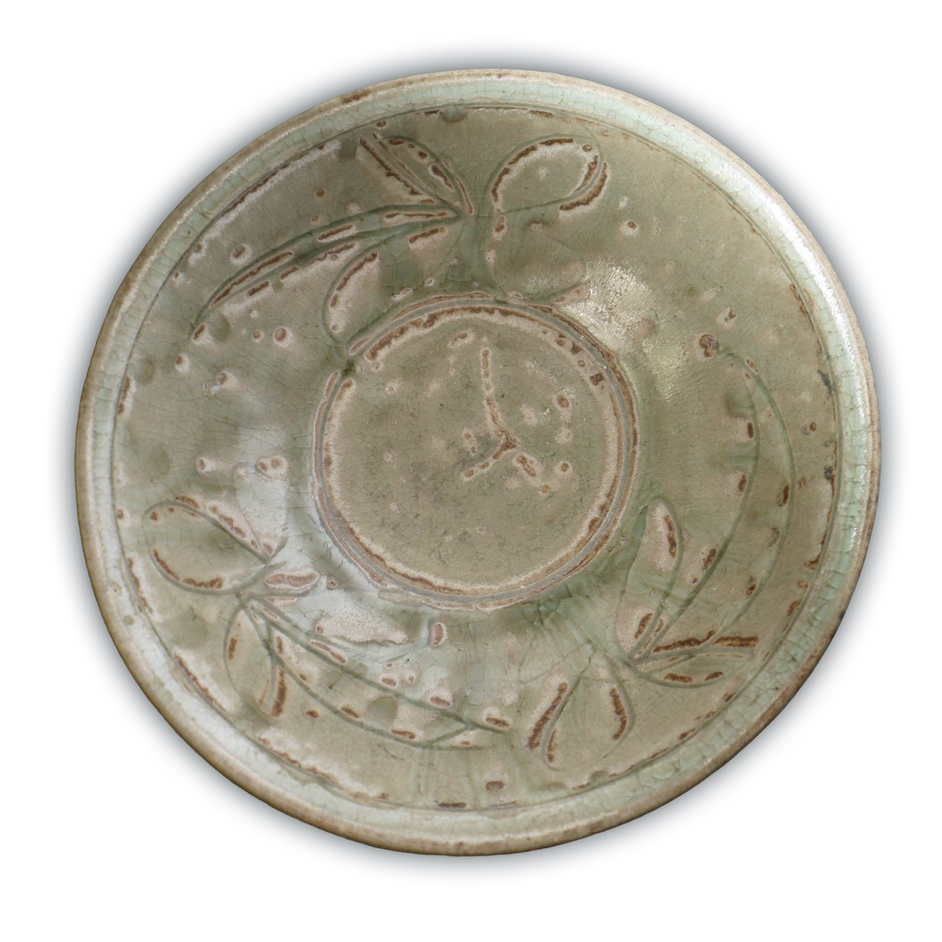 Ciotola Graffita in Ceramica “celadon”