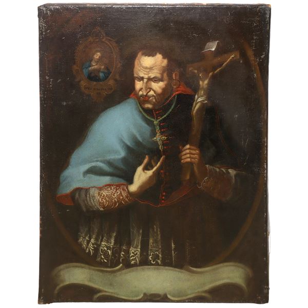 Santo Alfonso con il crocifisso