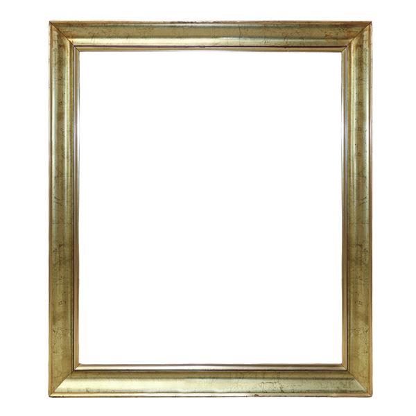 Golden wooden frame
