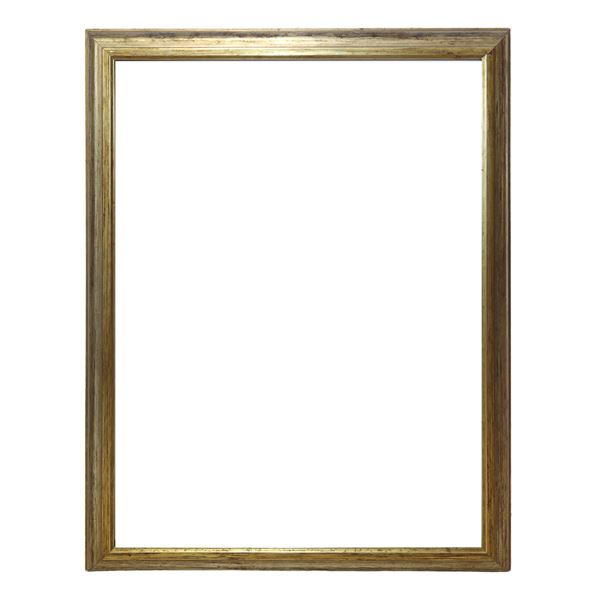 Golden wooden frame
