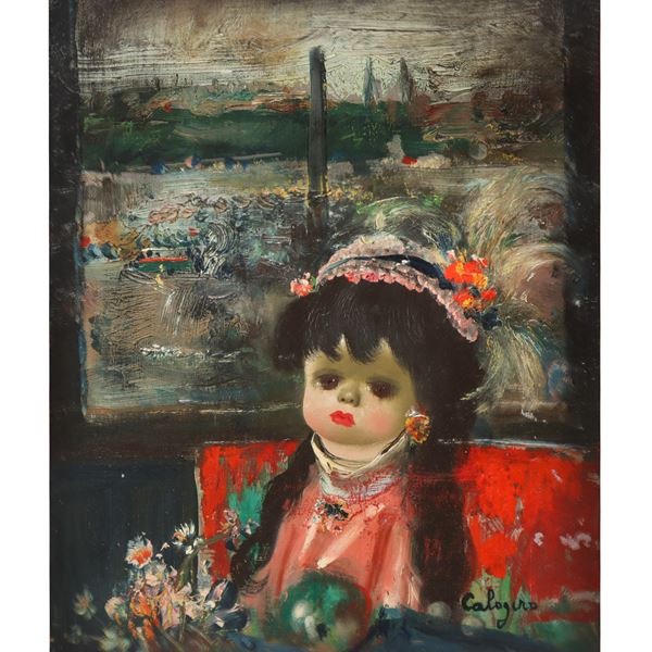 Jean Calogero - The red chair