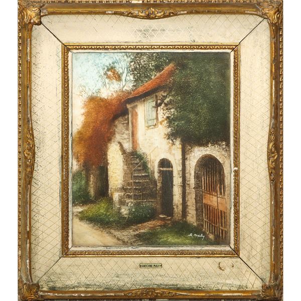 Antoine Maly - Scorcio di casa in campagna