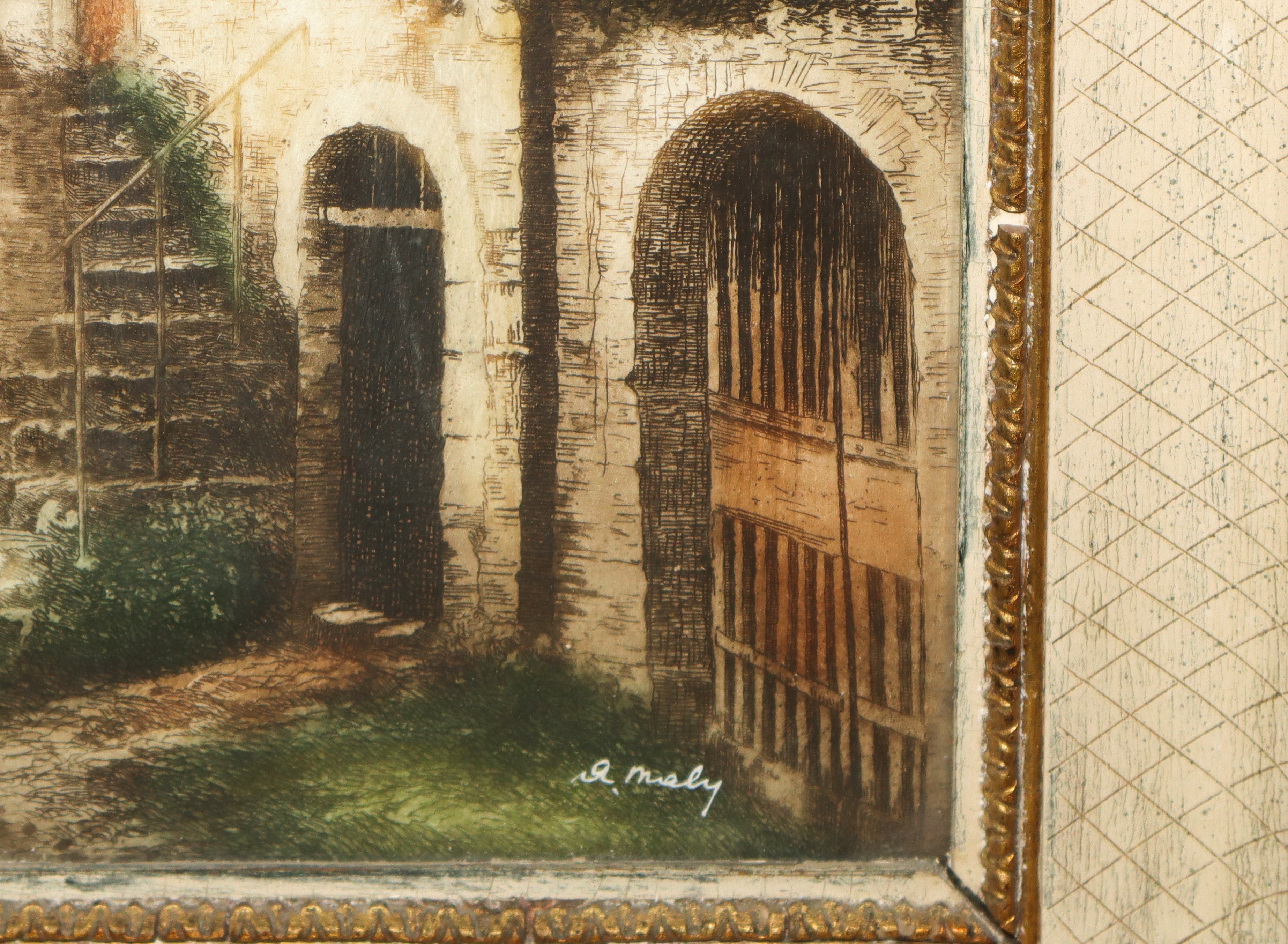 Scorcio di casa in campagna