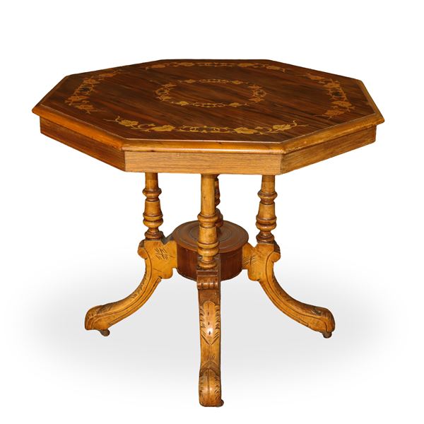 Octagonal table