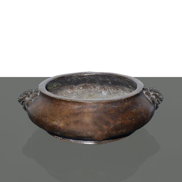 Copper incense burner