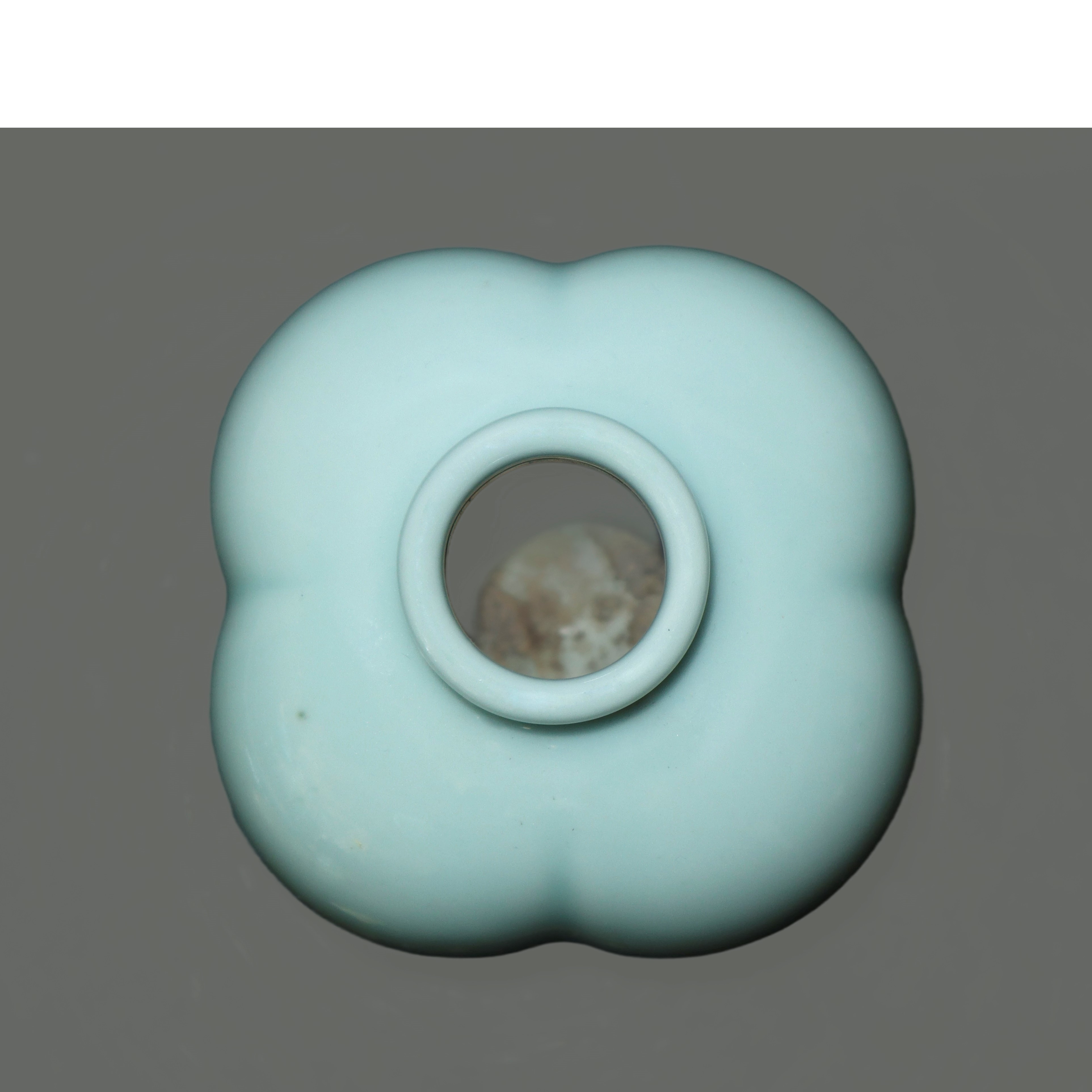 Vasetto in Porcellana a Smalto Celadon della Dinastia Qing