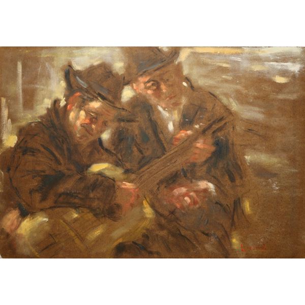 Albino Lorenzo - Two men with guitar