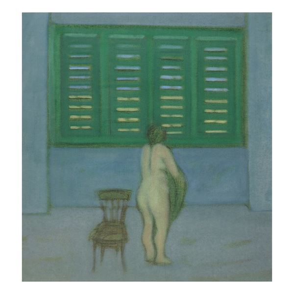 Woman in an interior