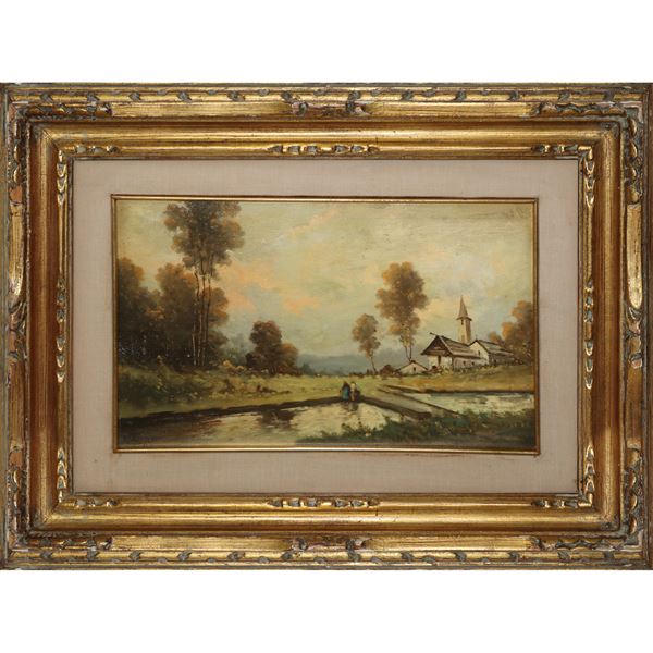 Radames Scoppa - Church by the river