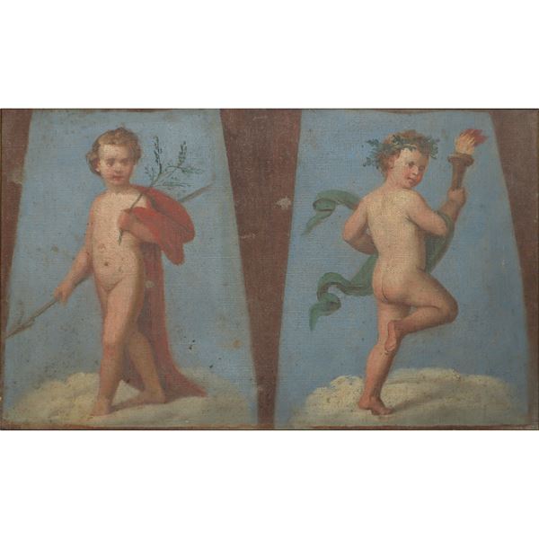 Pair of Putti