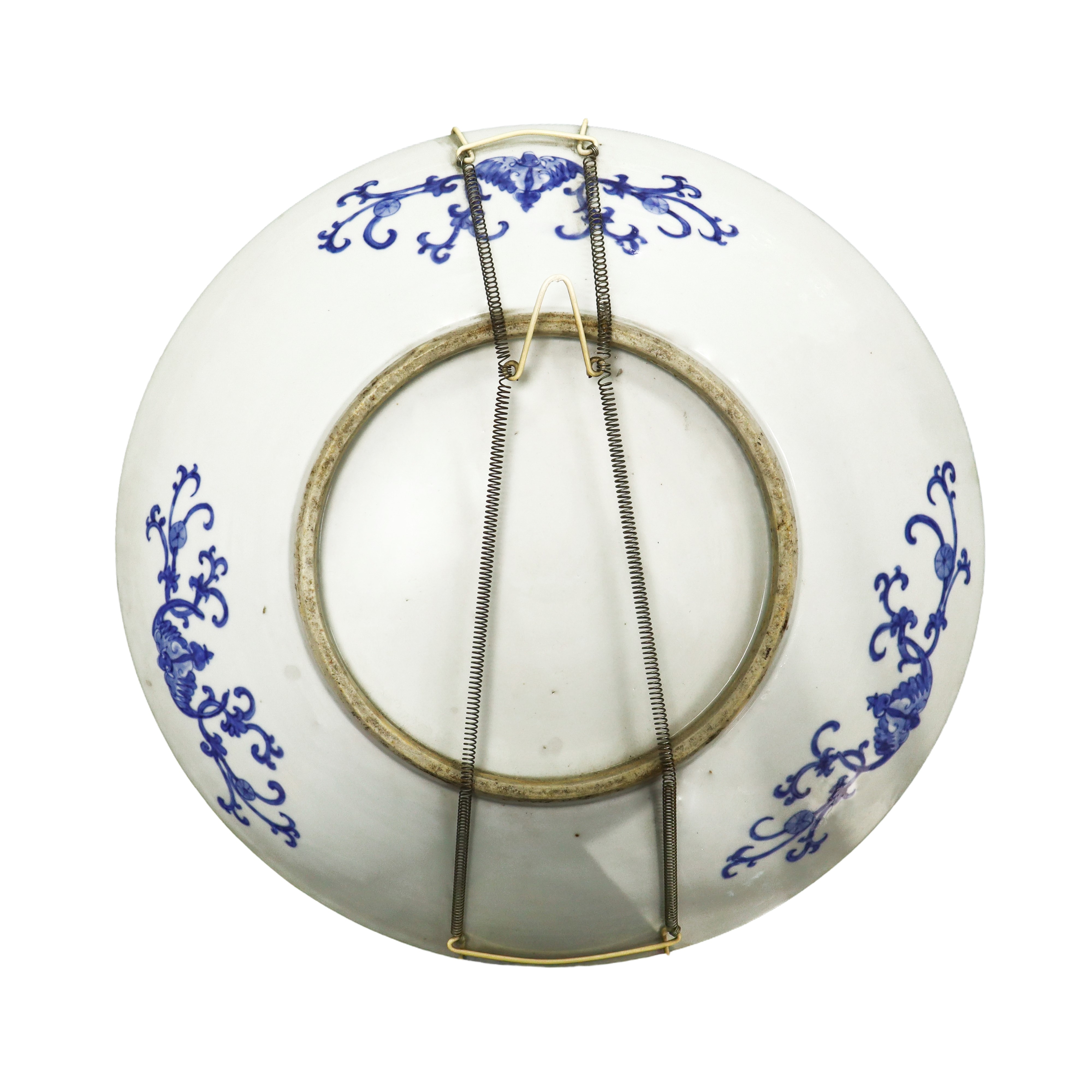 Piatto da muro in porcellana cinese