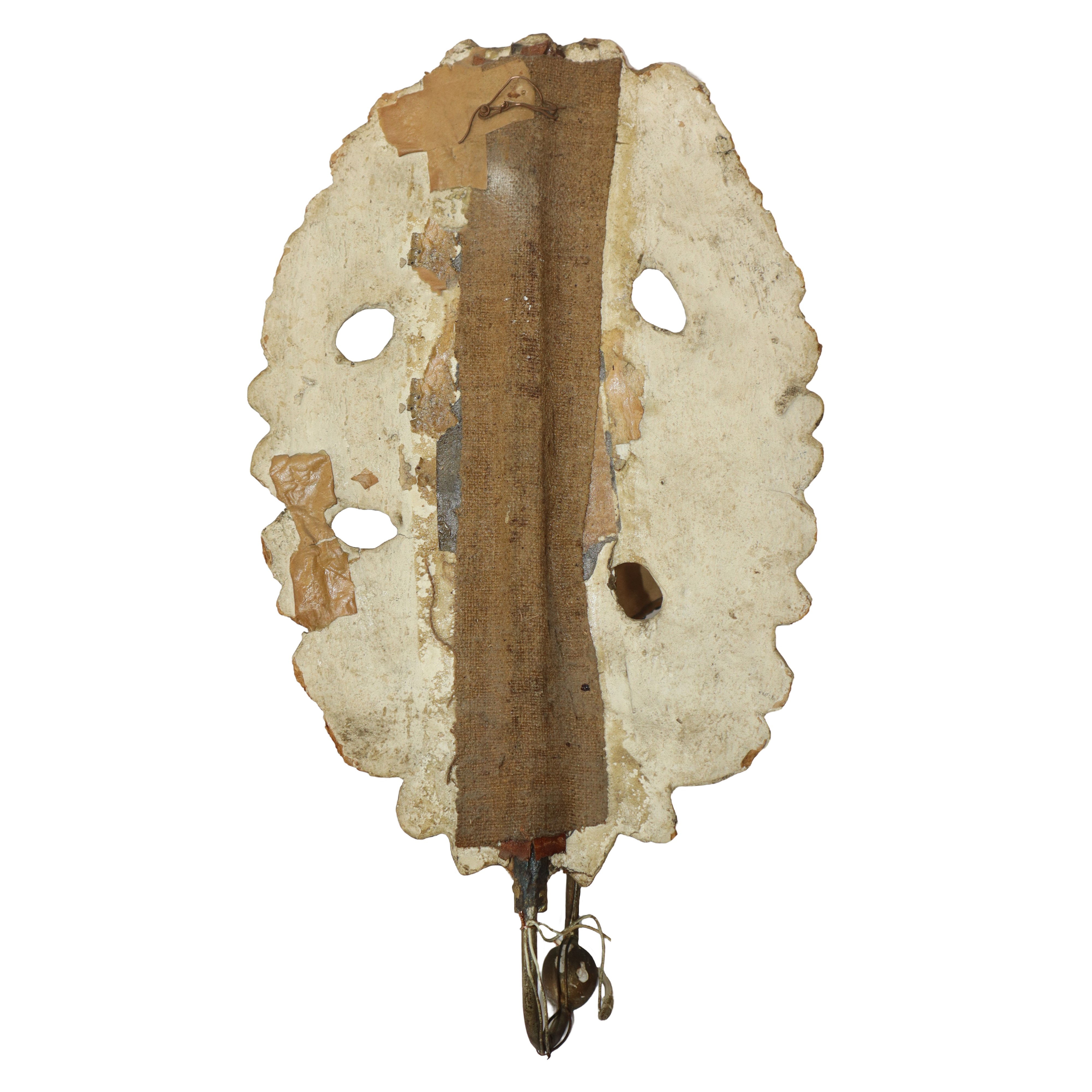 Coppia di appliques monoluce con ventolina