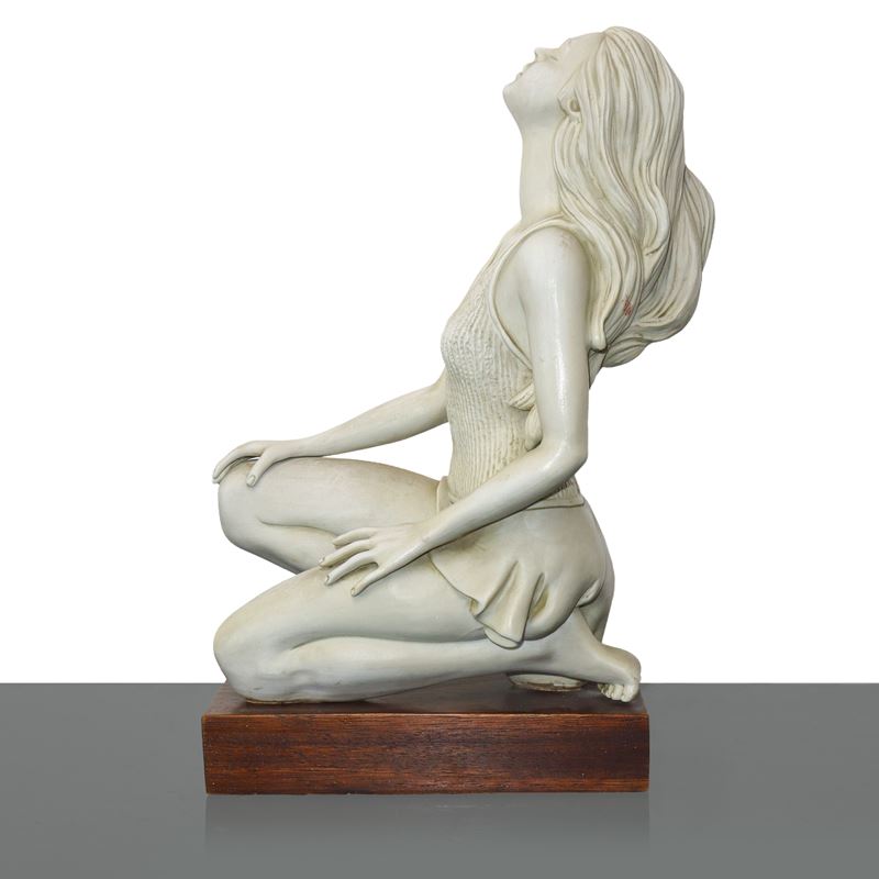 Gianni Visentin - Donna, Scultura in Biscuit