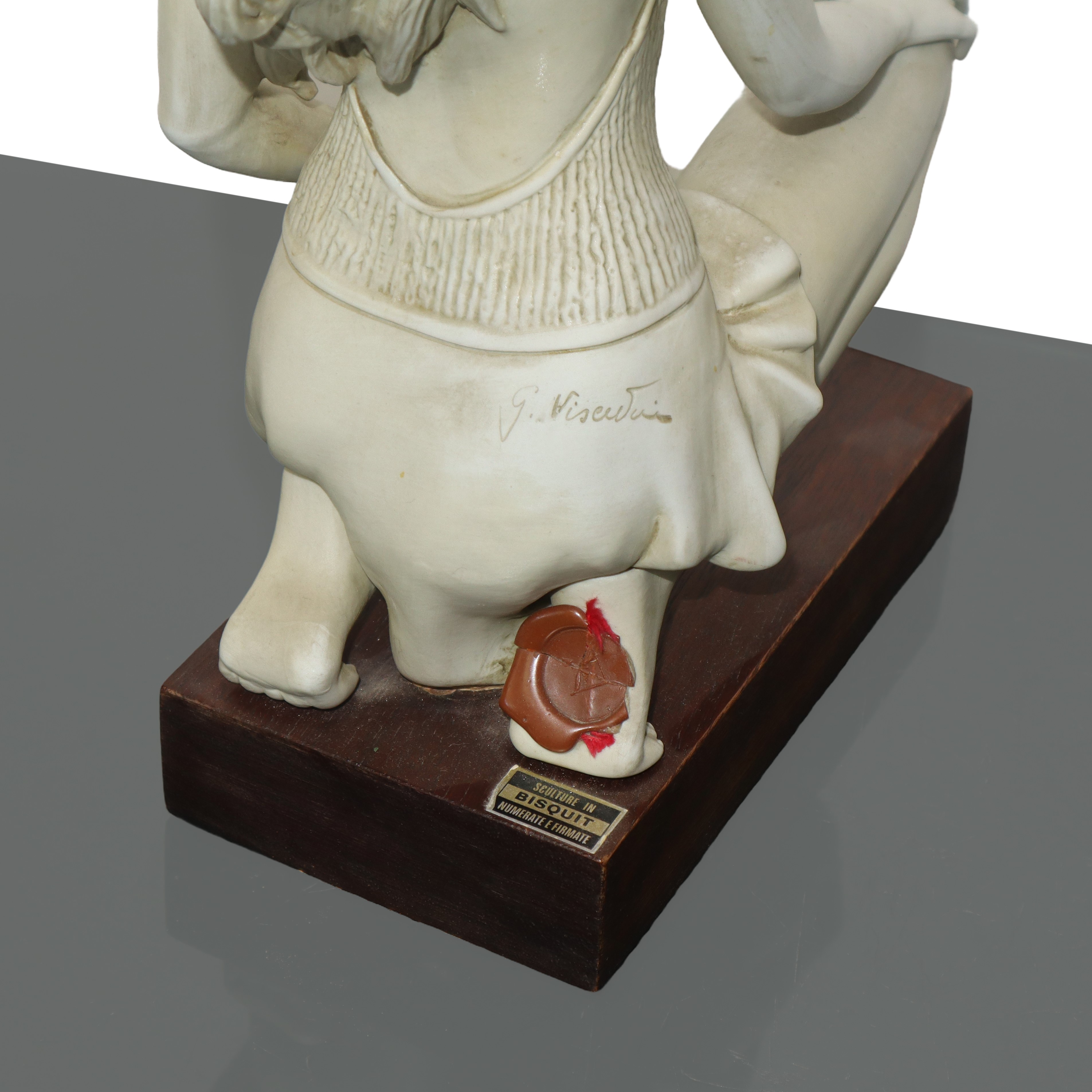 Gianni Visentin - Donna, Scultura in Biscuit