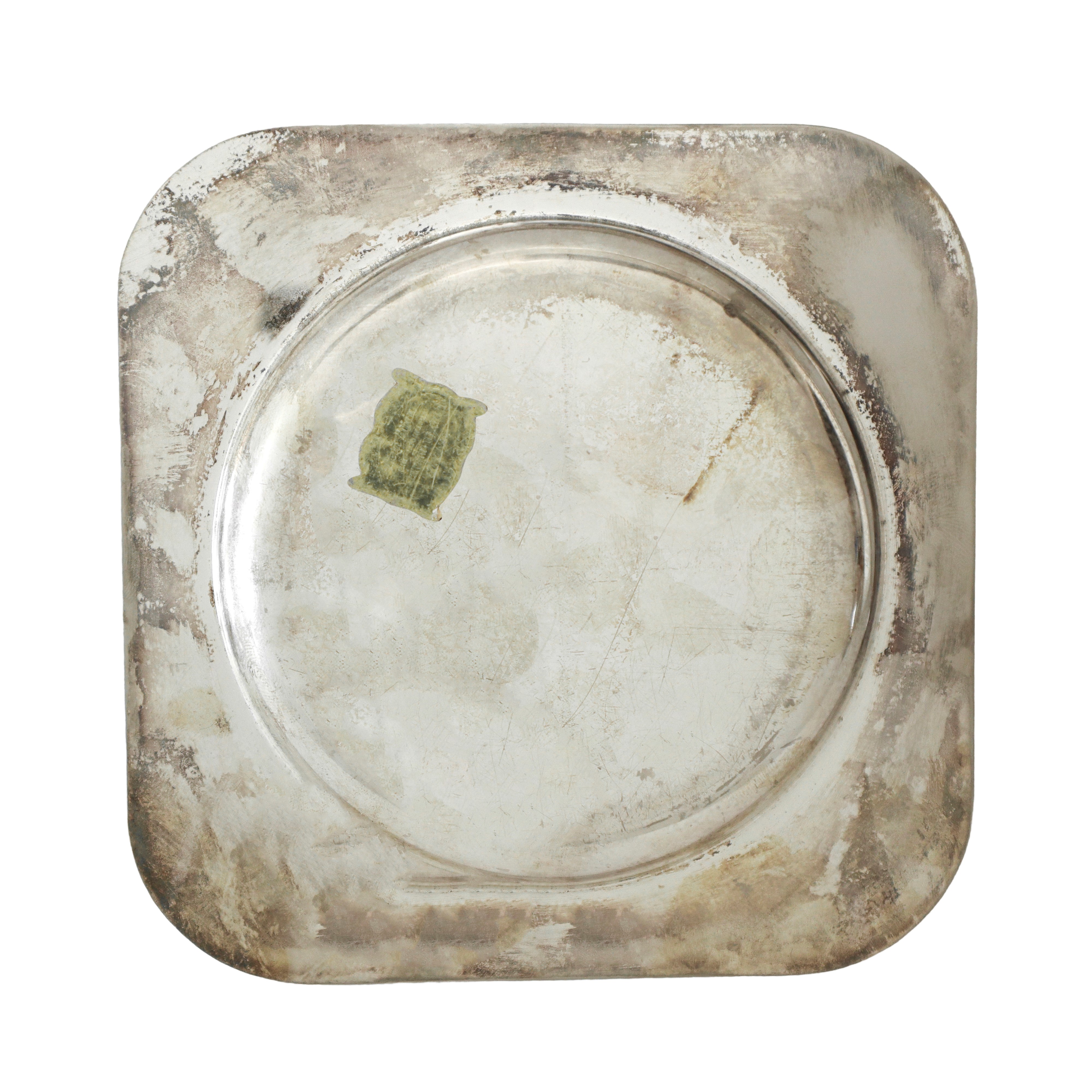 Piattino Silver, metallo argentato, Italia, XX secolo