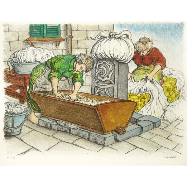 Pippo Made' - Washerwomen