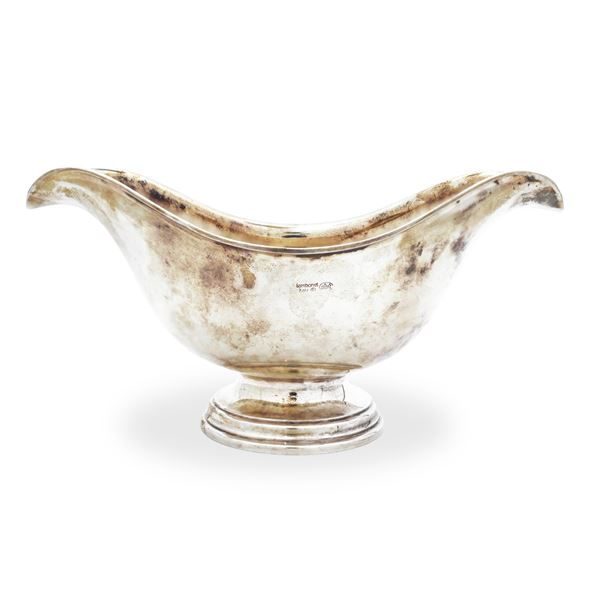 Sambonet Italy - Silver nickel silver gravy boat