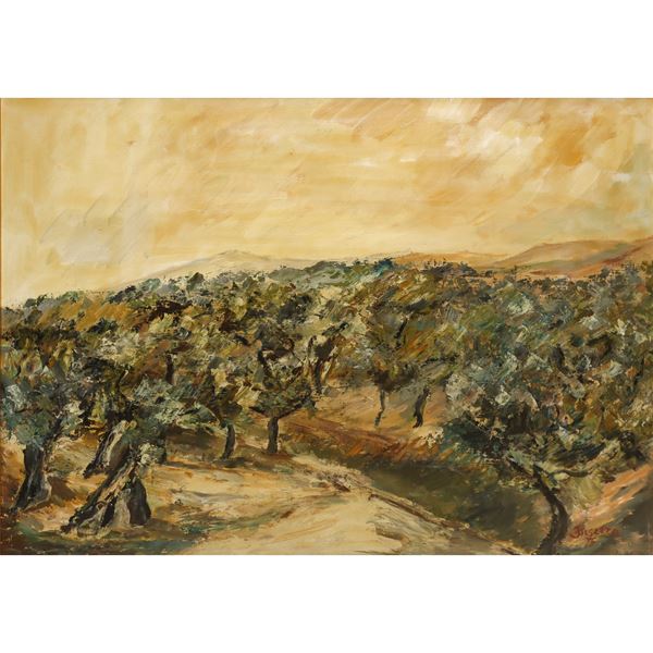 Lorenzo Inserra - Paesaggio con alberi
