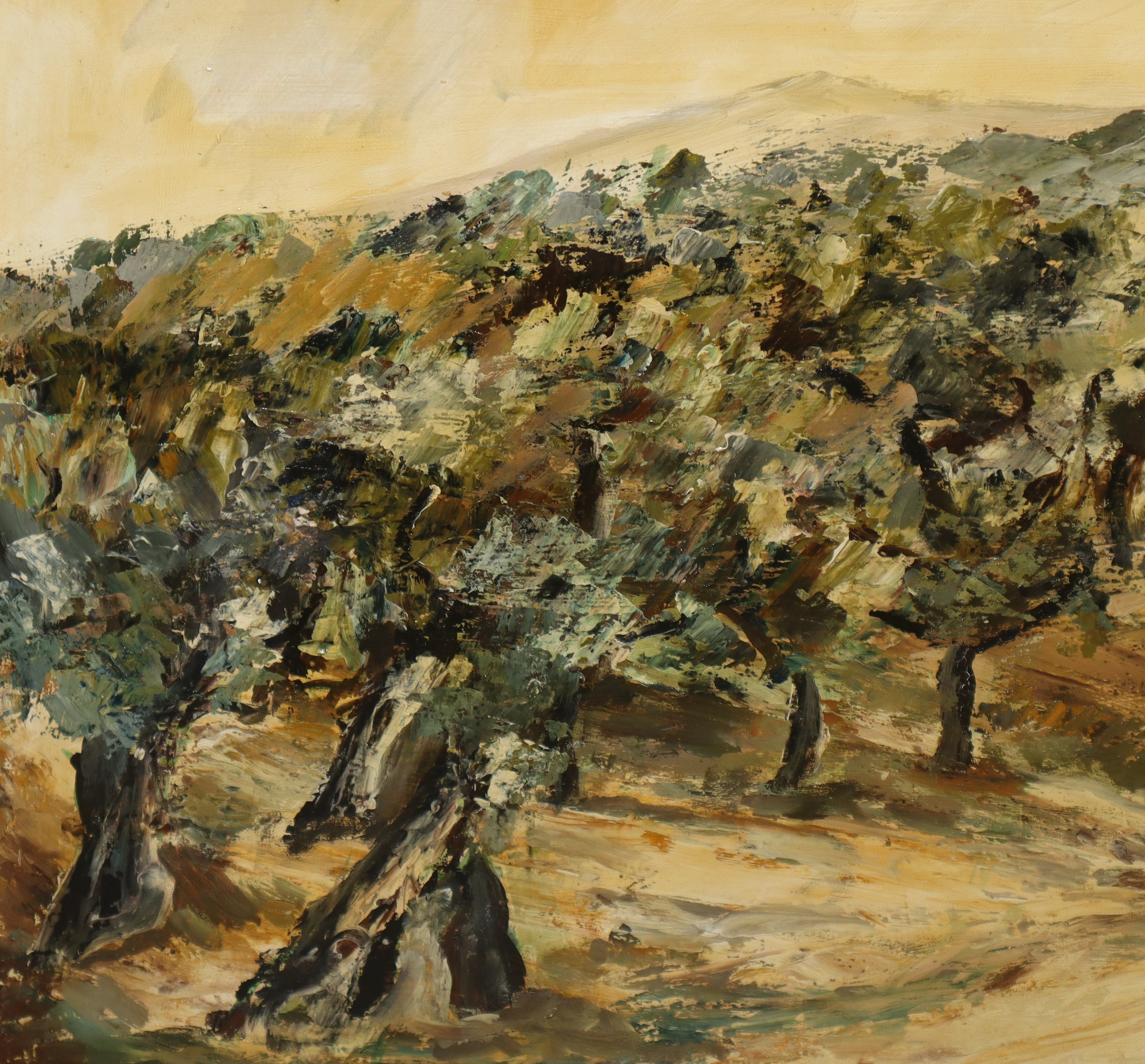 Paesaggio con alberi