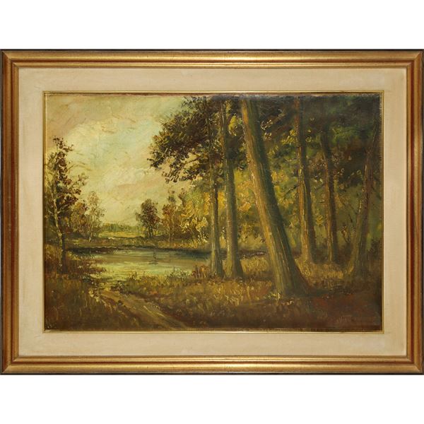 Landscape with trees