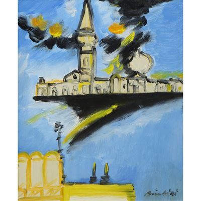 Venezia, olio su tela