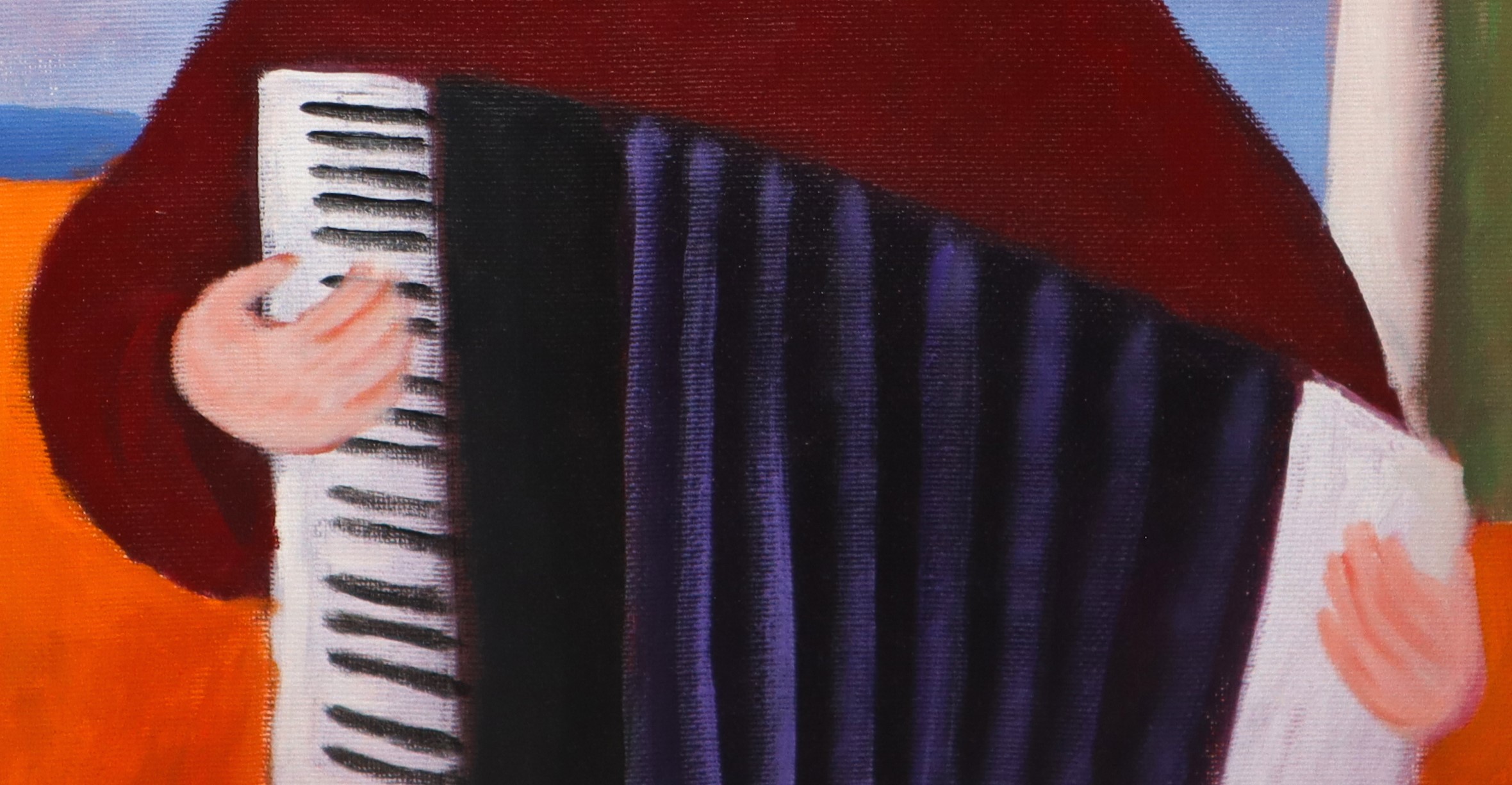 Personaggi con fisarmonica