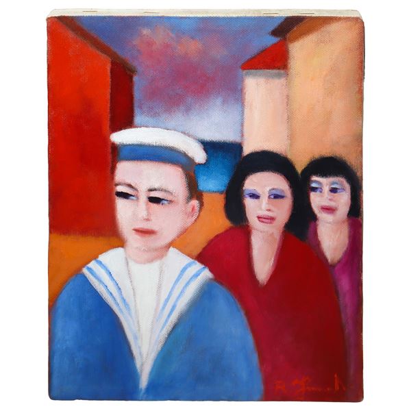 Raffaele Frumenti - Sailor and family