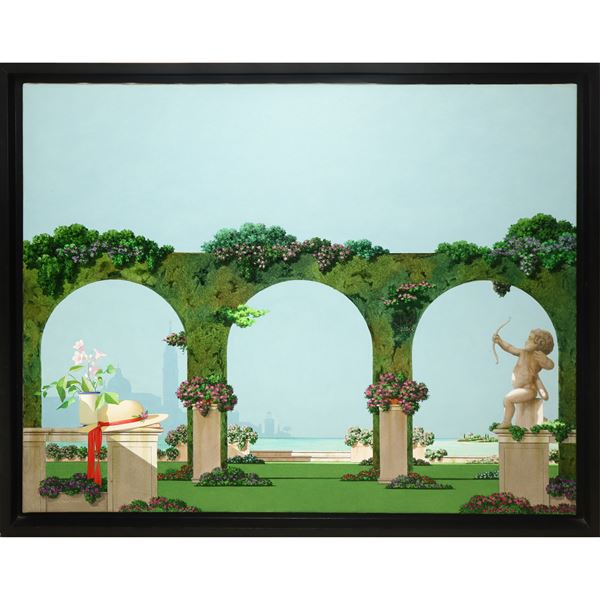 Giuseppe Lauria - Garden in Venice