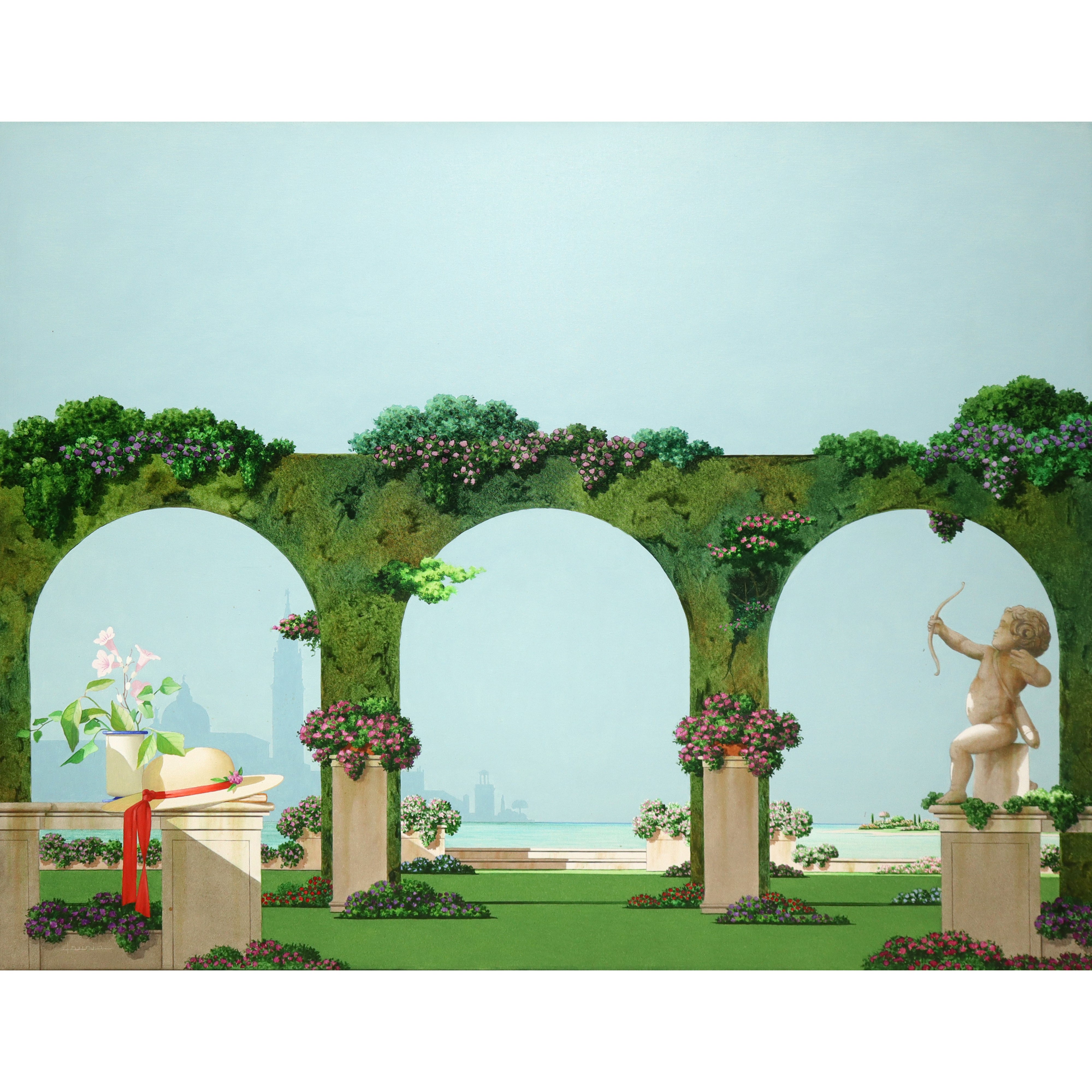 Giuseppe Lauria - Giardino a Venezia