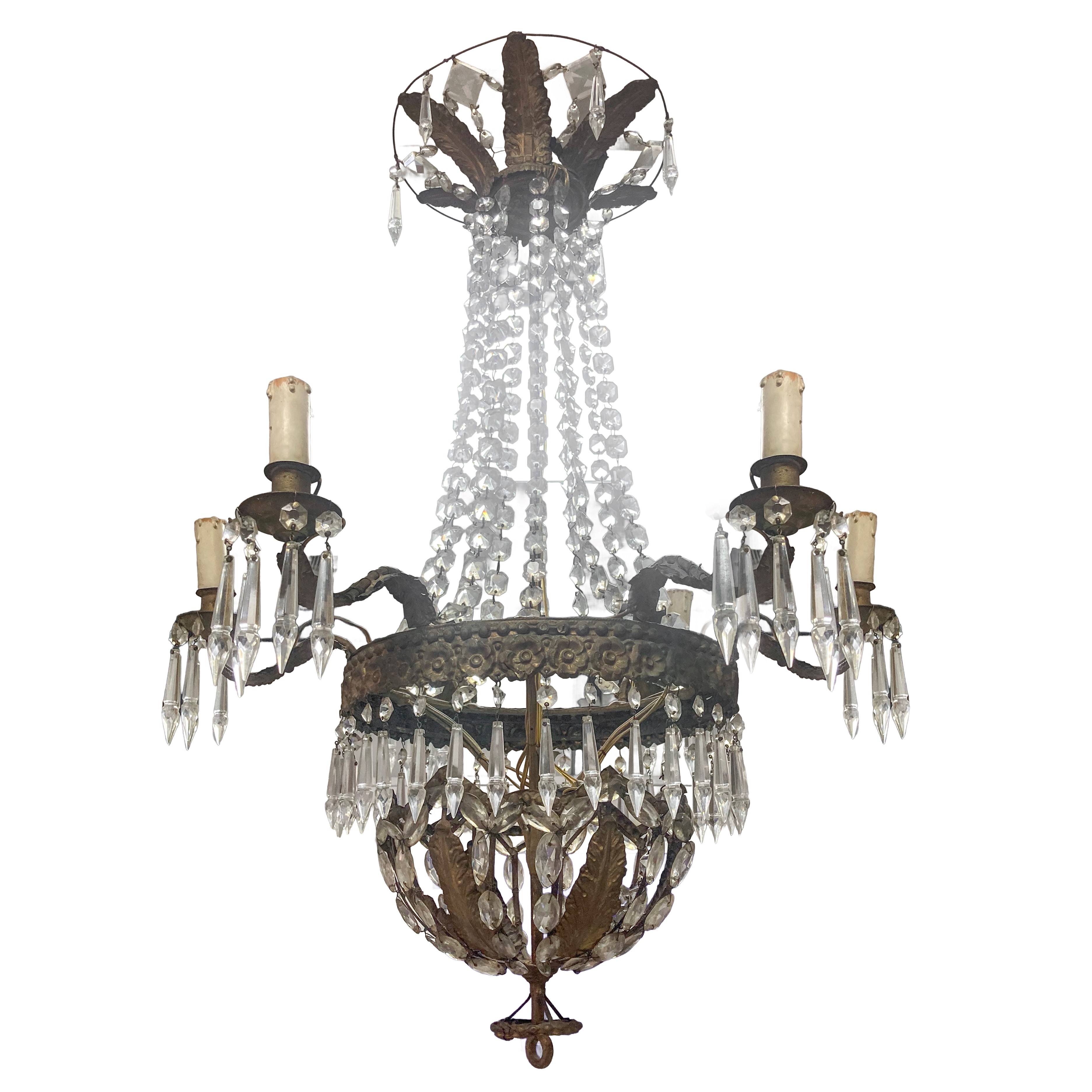 Lampadario a sei luci